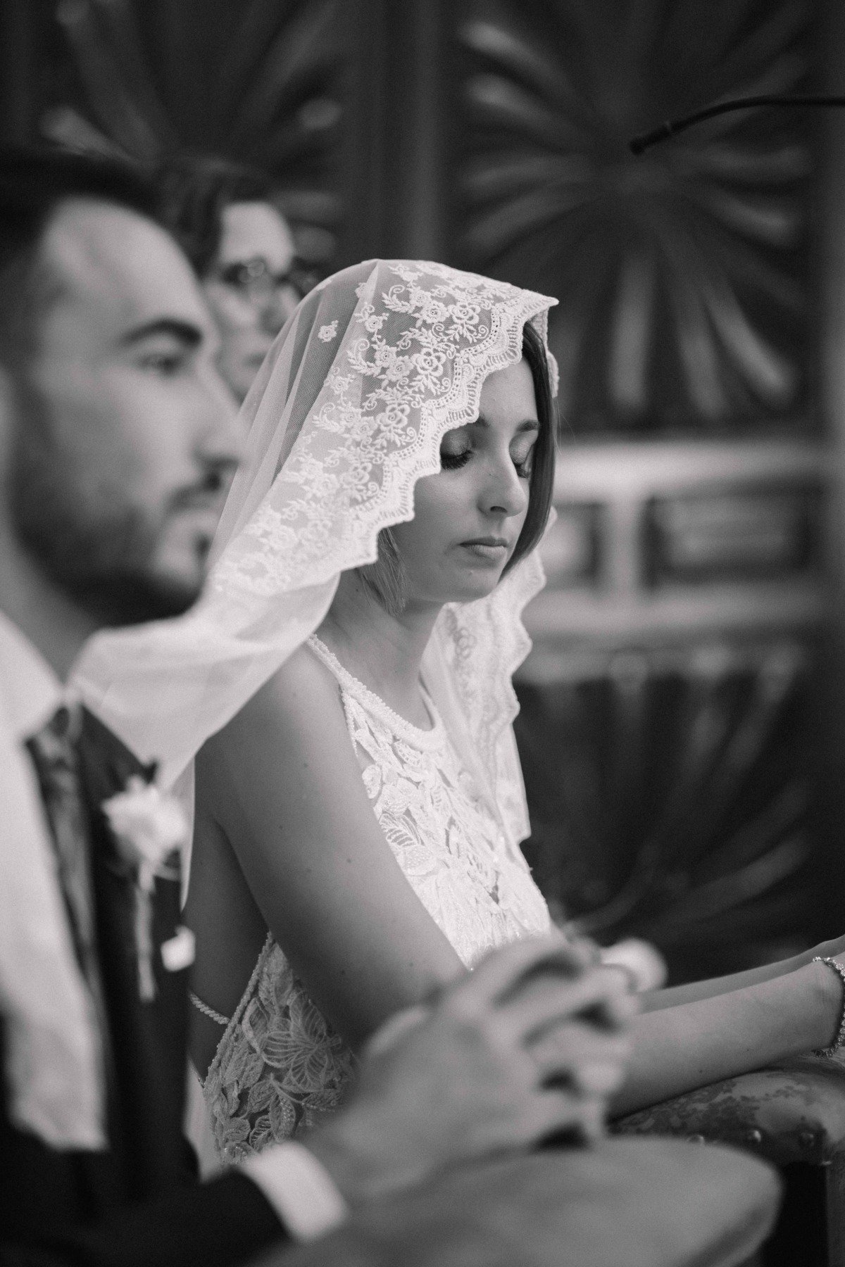 Momento de la boda de Fran y María en Cortijo Antigua Venta San Antonio, Málaga — fotografía natural y sin posar