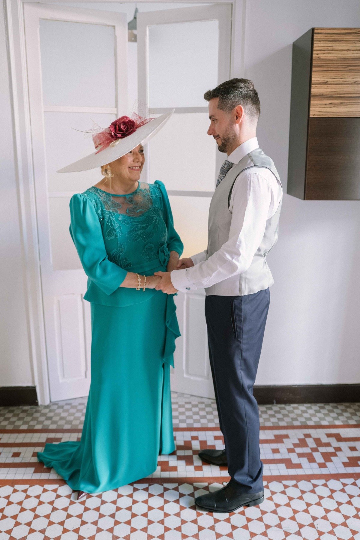 Detalle del reportaje de boda de Manu y María en Jardines de San Telmo, Málaga