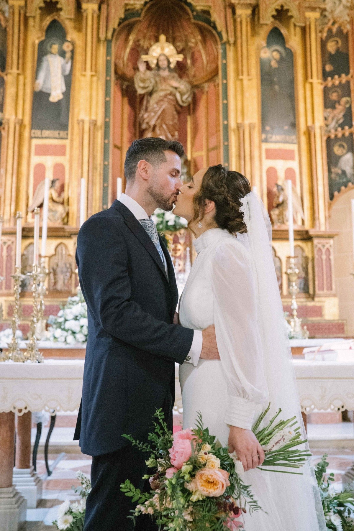 Reportaje de boda de Manu y María en Jardines de San Telmo, Málaga, Málaga