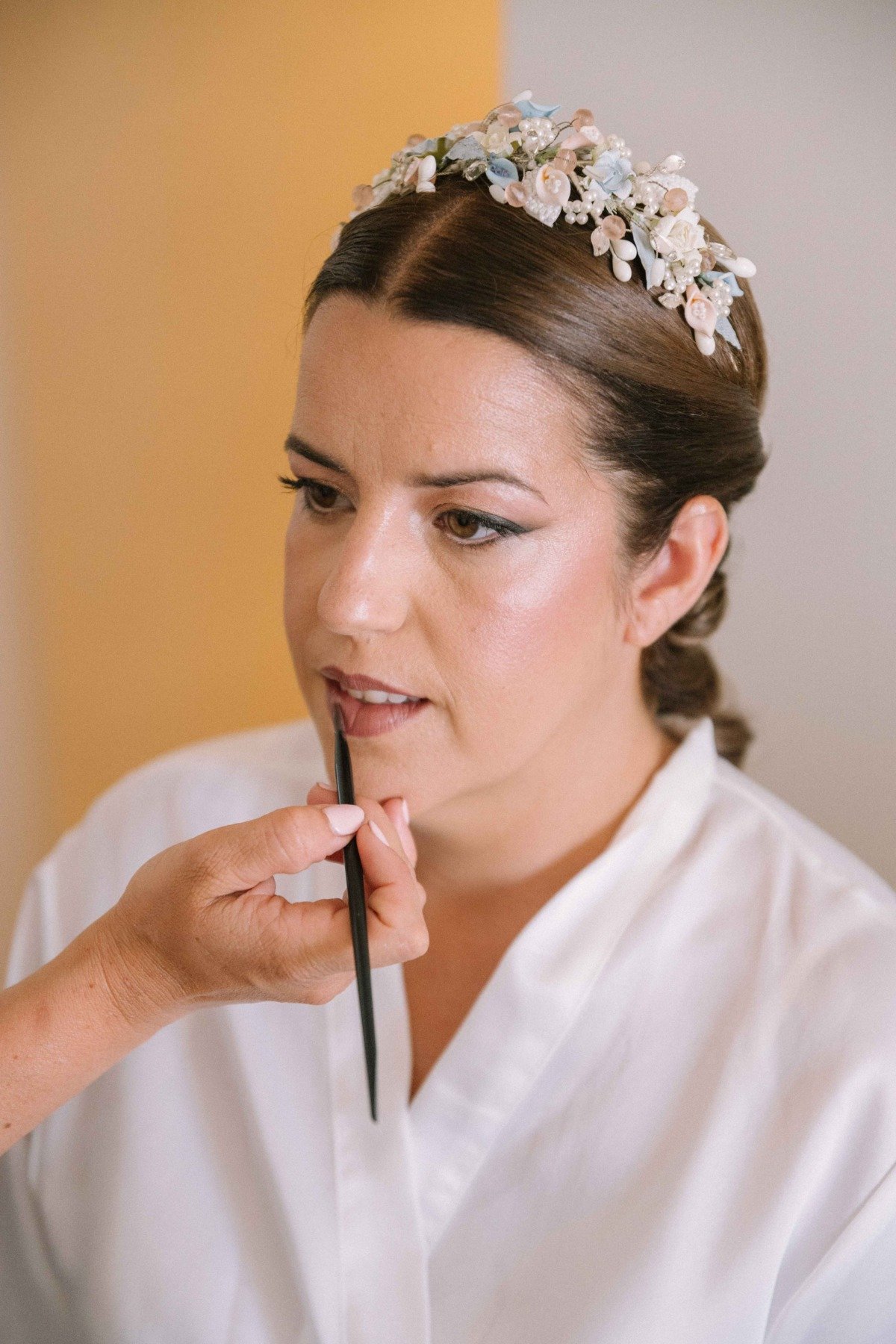 Novios durante su boda en Hotel bbou la viñuela, Málaga — fotografía de Adrián Jordán, fotógrafo de bodas en Málaga